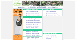 Desktop Screenshot of cienciasnaturales.net